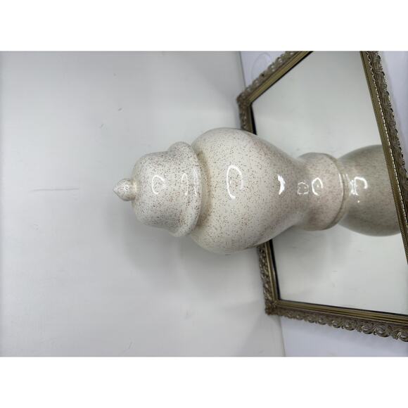 Beautiful Vintage Ginger Jar with Floral Scene depicting Poppy flower, Iris - Picture 8 of 10